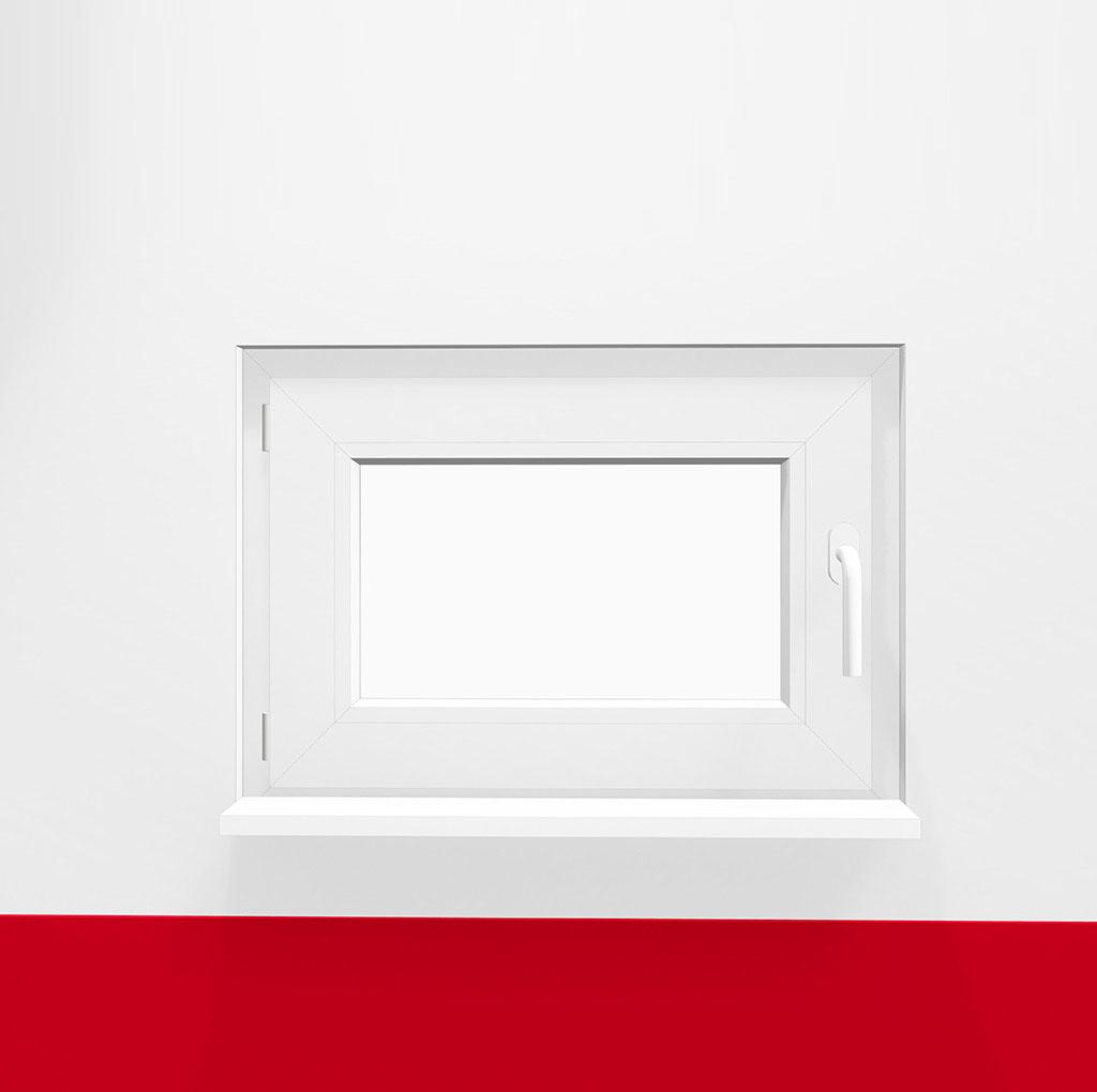 Fenstermaxx24 – Kellerfenster Front Weiss 500 low 76