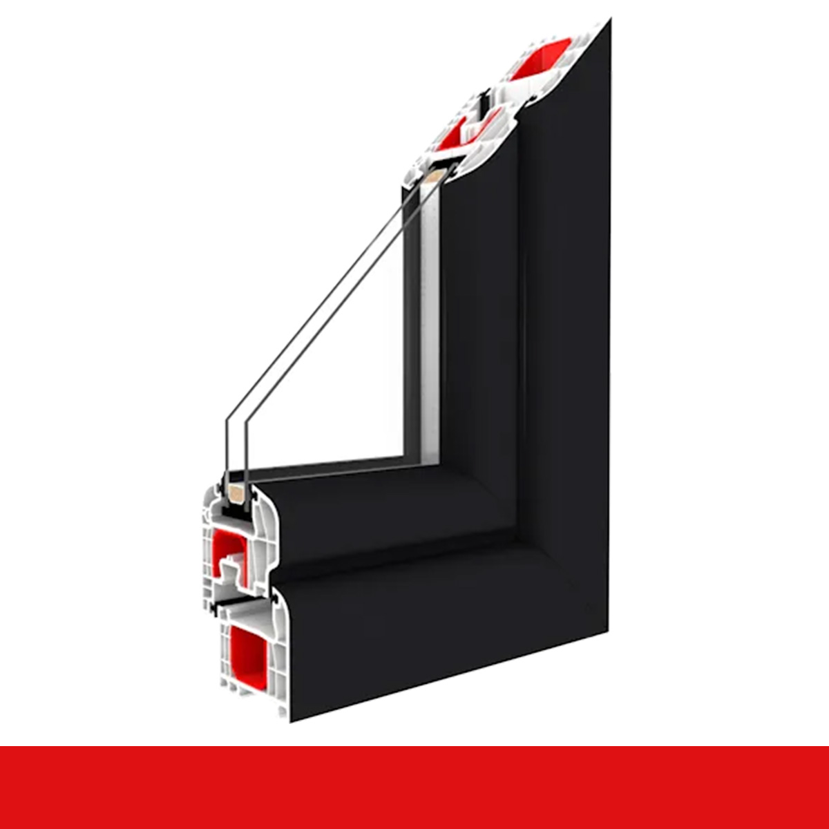 Fenstermaxx24 – Musterecke Anthrazit Glatt