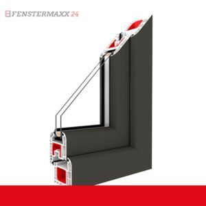 Fenstermaxx24 – Musterecke quarzgrau glatt Renolit 703905 083 37