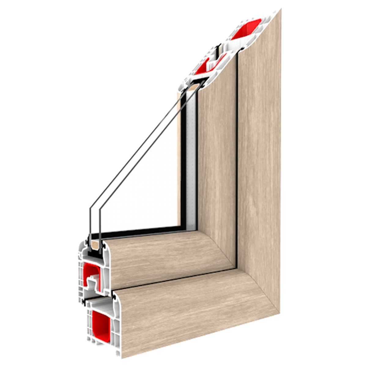 Fenstermaxx24 – Musterecke sheffield oak light Renolit F456 3081 1 1