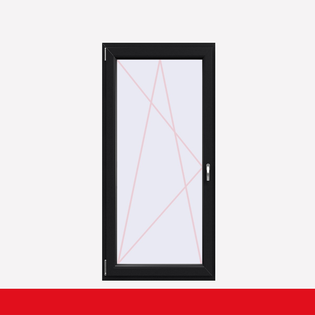 Fenstermaxx24 – balkon 1f dkl griff farbig anthrazit
