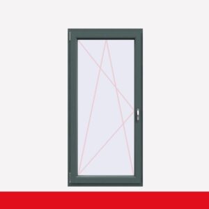 Fenstermaxx24 – balkon 1f dkl griff farbig basaltgrau