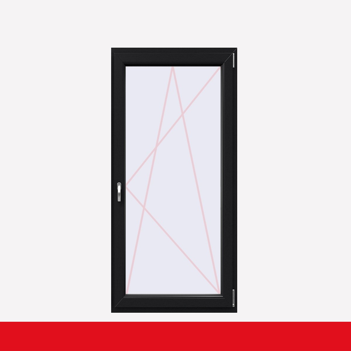 Fenstermaxx24 – balkon 1f dkr griff farbig anthrazit