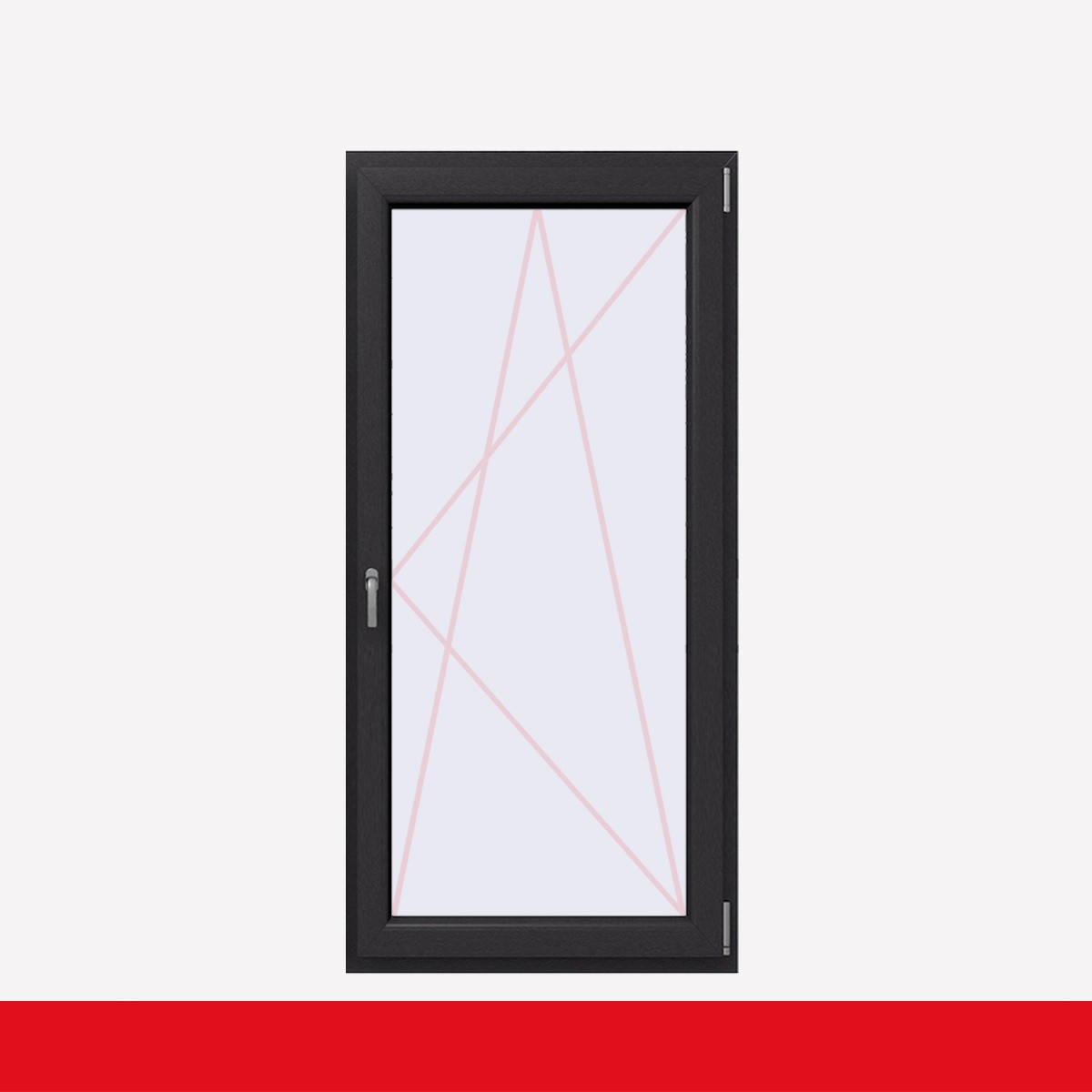 Fenstermaxx24 – balkon 1f dkr griff farbig crown platinum