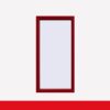 Fenstermaxx24 – balkon 1f fest dunkelrot