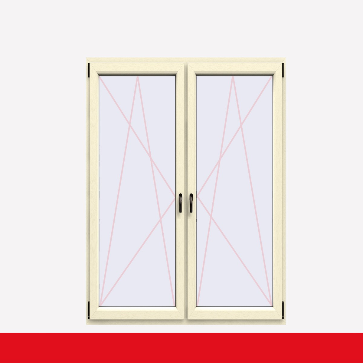 Fenstermaxx24 – balkon 2f dkl dkr cremeweiss
