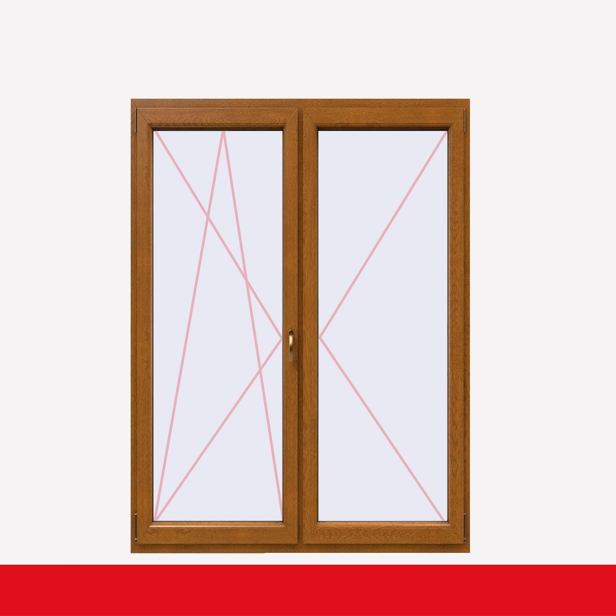 Fenstermaxx24 – balkon 2f dkl dr golden oak