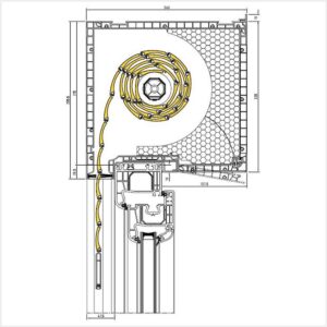 Fenstermaxx24 – fenstermaxx drutex aufsatzrollladen 215mm iglo 5 fenster revision unten 13 5