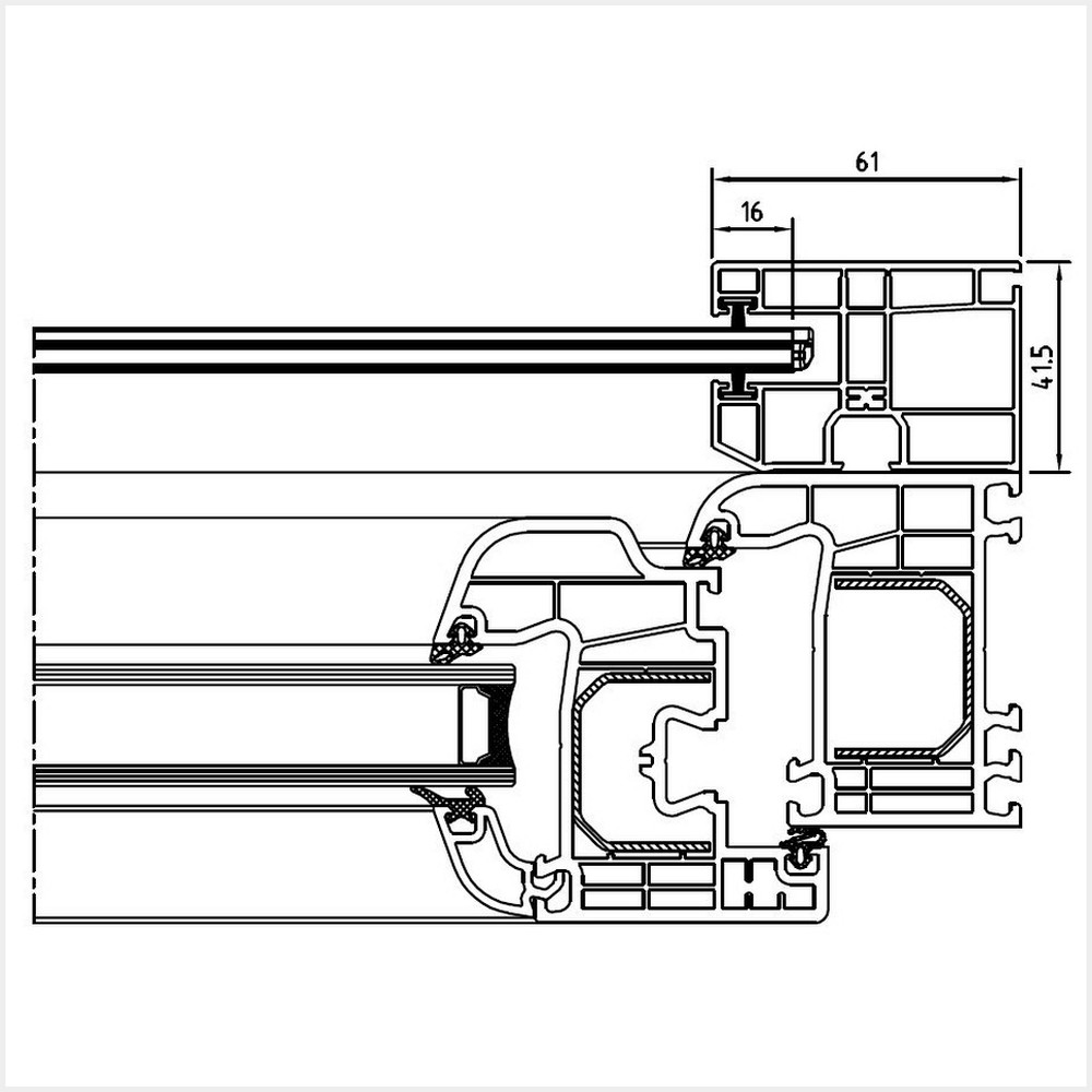Fenstermaxx24 – fenstermaxx drutex aufsatzrollladen fuehrungsschiene einseitig iglo 5 50 4