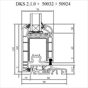 Fenstermaxx24 – fenstermaxx drutex iglo 5 balkontuer schwelle 20mm dks 2 1 0 50032 50924 110 1