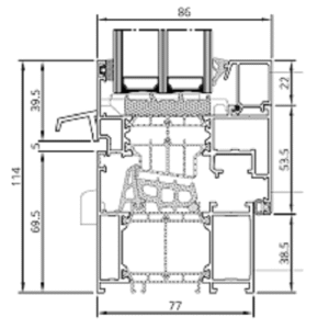 Fenstermaxx24 – mb 86si querschnitt 3