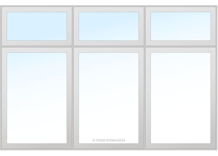 Fenstermaxx24 – typ dreiflueglig oberlicht dreiteilung