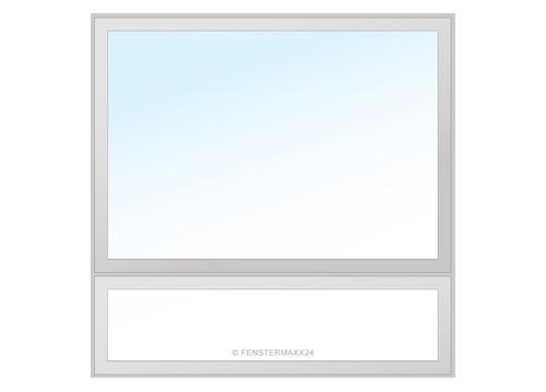 Fenstermaxx24 – typ einflueglig unterlicht einteilung 12