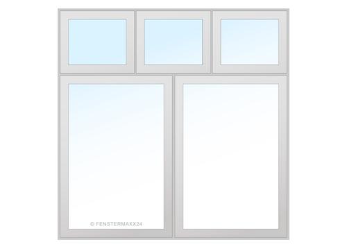 Fenstermaxx24 – typ zweiflueglig oberlicht dreiteilung