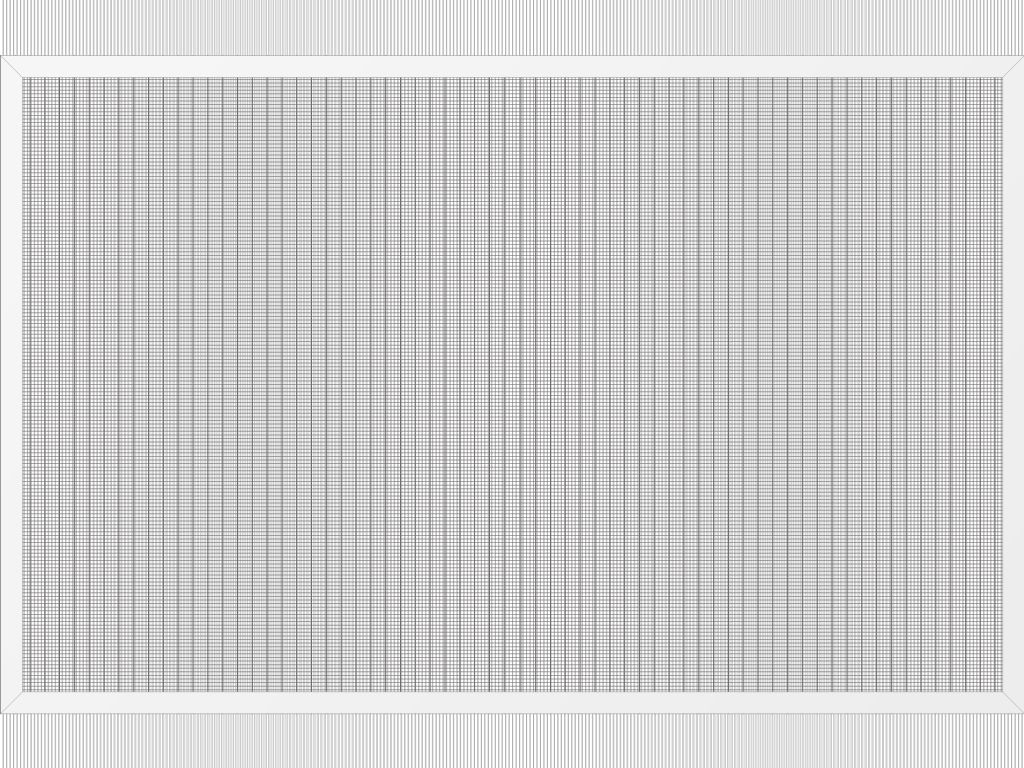 Drutex Alu Plissee 700 x 1900 Innen: Schwarz Aussen: Weiß (9016)