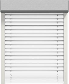 Drutex Raffstore 1100 x 1240 (Gesamt mit Zusätzen: B 1100 x H 1240)